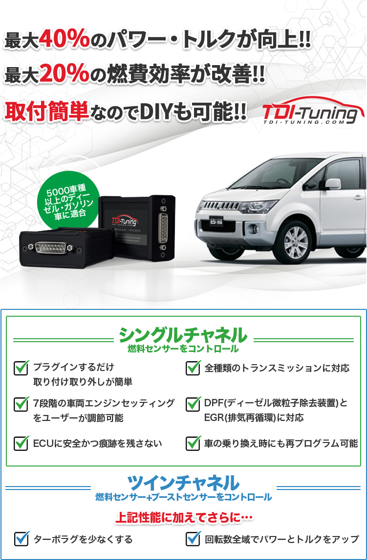 TDIチューニング 新型デリカD:5 サブコン Bluetooth付88000円 www 