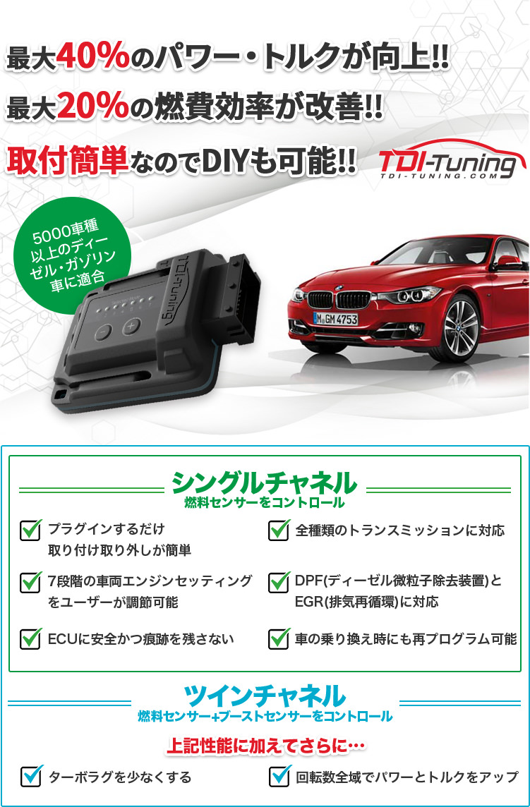 CRTD4® TDI Tuning BOX - TDI Tuning JAPAN