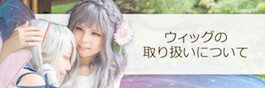 ウィッグの取り扱いについて