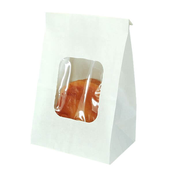 【激安】窓つき食品対応袋 ルックバッグ No.2S ムジ - 業務用消耗品の激安通販 びひん.shop