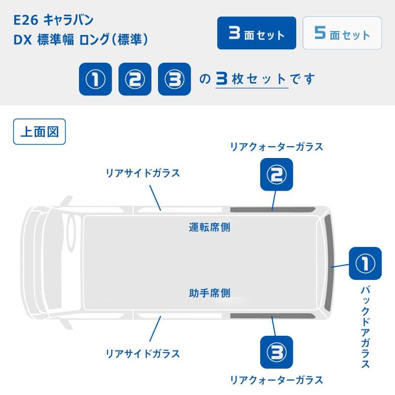 キャラバン ウィンドウパネル プロダックス
