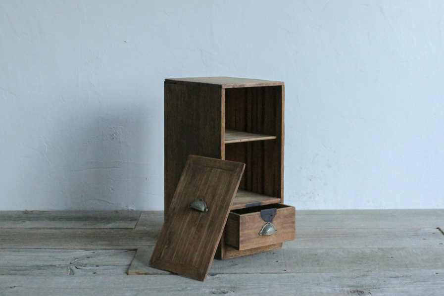小さなけんどん箱の販売 | アンティーク家具・雑貨のお店ICCA Online shop