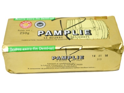 バター パムプリー 250g 有塩 フランス ポワトゥーシャラン産　Pamplie AOP