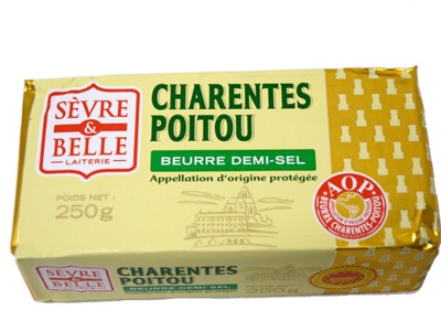 バター セーブル 250g 有塩 フランス ポワトゥーシャラン産　Sevre AOP 